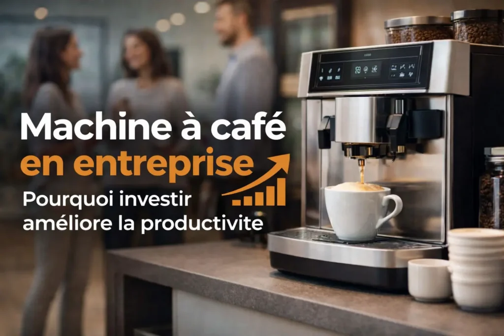 machine à café en entreprise