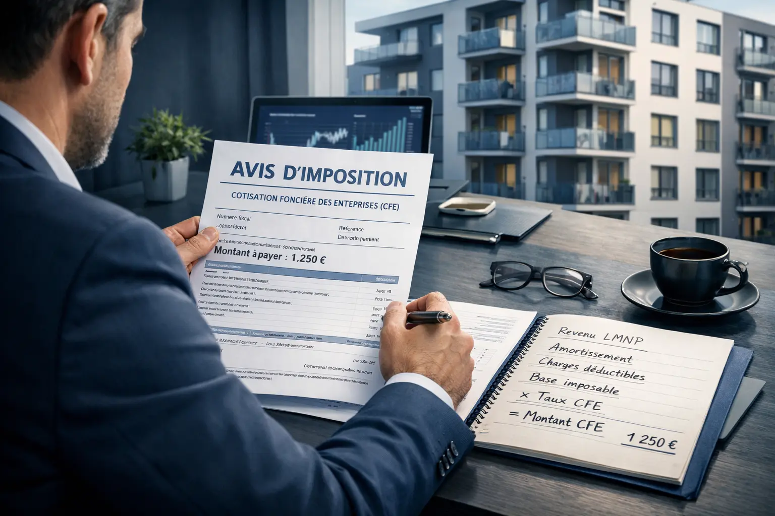 cotisation foncière des entreprises lmnp